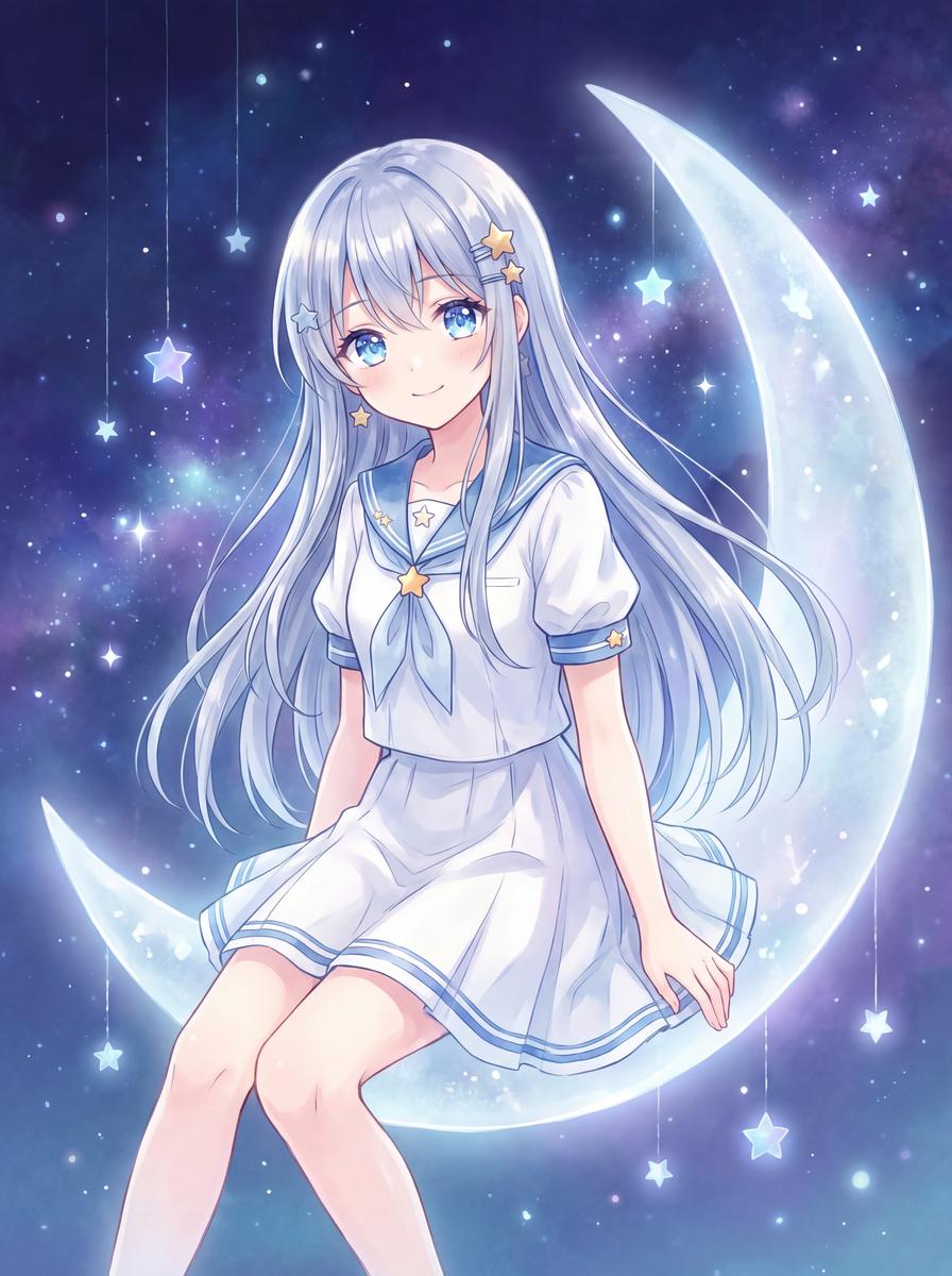 91动漫-月光下的约定治愈系动漫短片