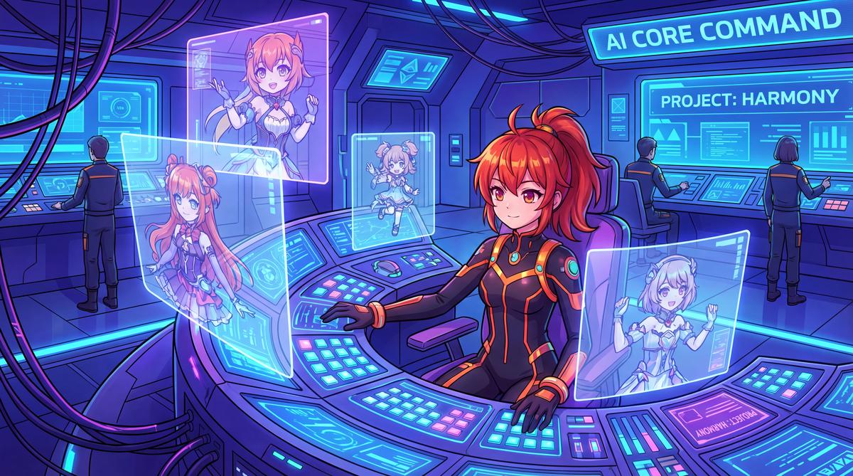 91AI动漫指挥中心智能创作